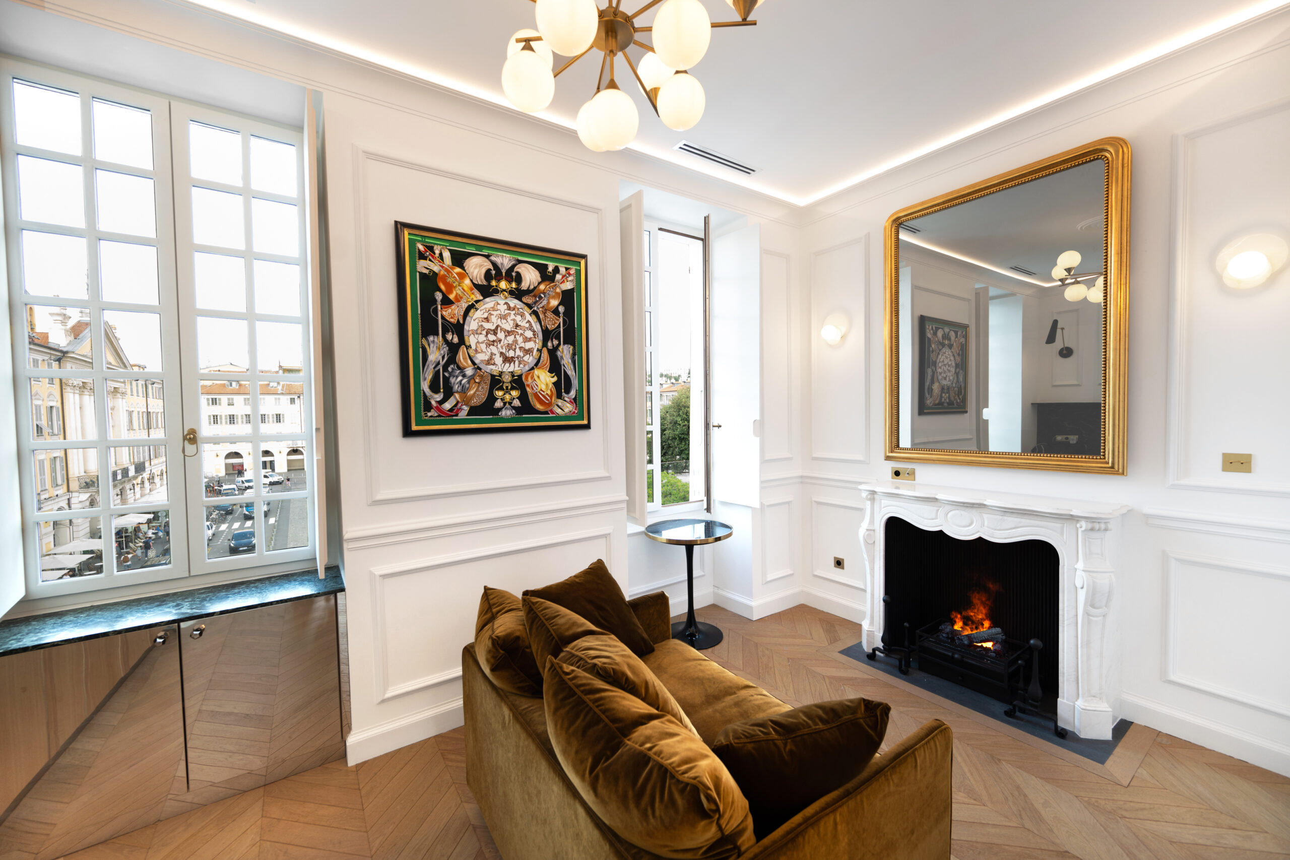 Projet Gari — aménagement sur mesure d'un petit appartement niçois par Ivory Interiors